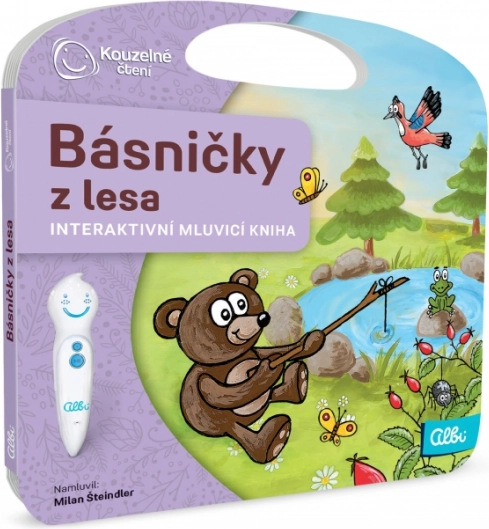 Dětská kniha básničky z lesa