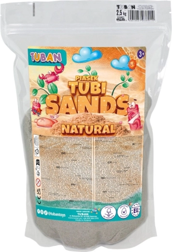 TUBI SAND přírodní kinetický písek v sáčku 2,5 kg