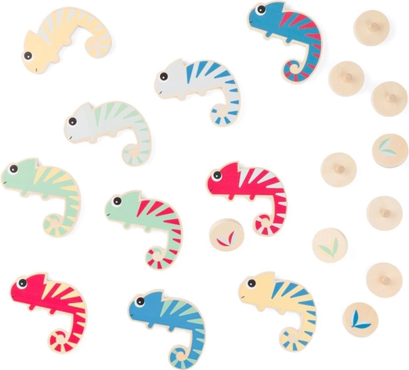 Chameleon – honba za barvami dřevěná rodinná hra