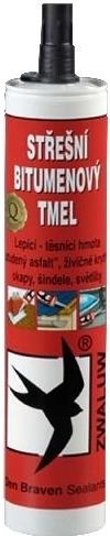 Střešní bitumenový tmel 310 ml DEN BRAVEN