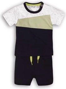 Dirkje dětská 2dílná sada Sunny around the world mint/navy
