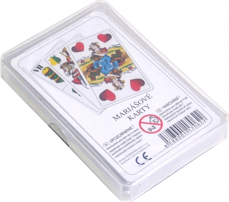 Karty pro mariáš v plastové krabičce