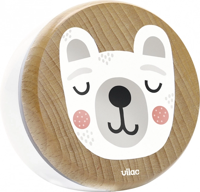 Vilac dřevěná hrací skříňka s medvídkem – Měsíční sonáta