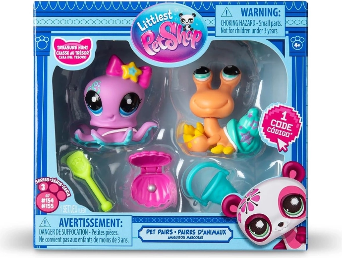 Hasbro Littlest Pet Shop Pet treasure hunt sada figurek a doplňků