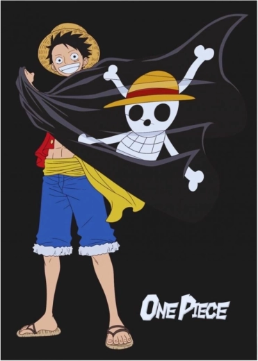 Flísová deka One Piece - 1 kus
