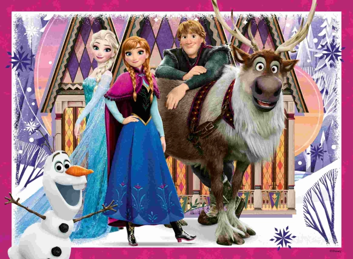 Ravensburger puzzle Disney Ledové království 100 dílků