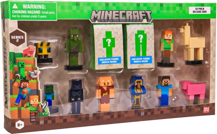 Minecraft razítka deluxe box série 2