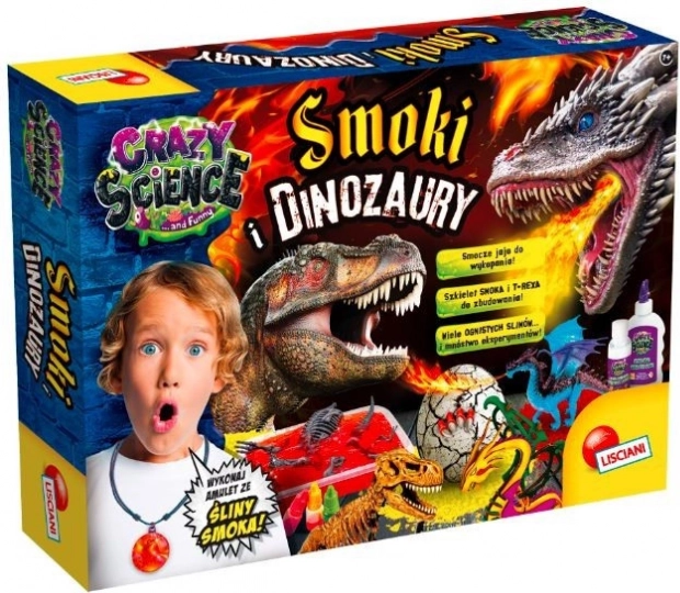 Vědecká sada Crazy Science – draci a dinosauři