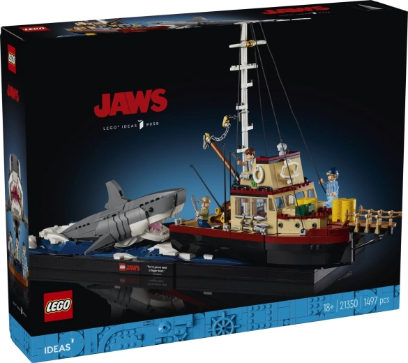 LEGO Ideas Čelisti 21350 stavebnice pro dospělé