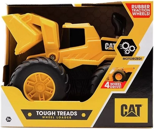 CAT terénní bagr 4x4 se světly a ovládací pákou 19 cm