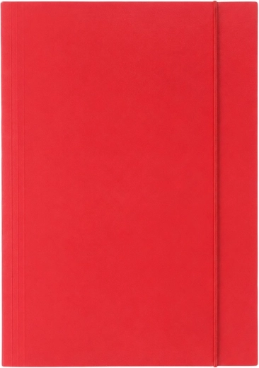 Kartonová složka s gumičkou A4+ červená 300 g/m² - 1 kus