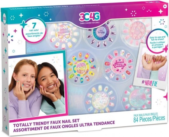 Sada falešných nehtů Totally Trendy
