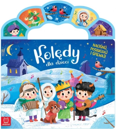Vánoční koledy pro děti. Stiskni, poslouchej a zpívej