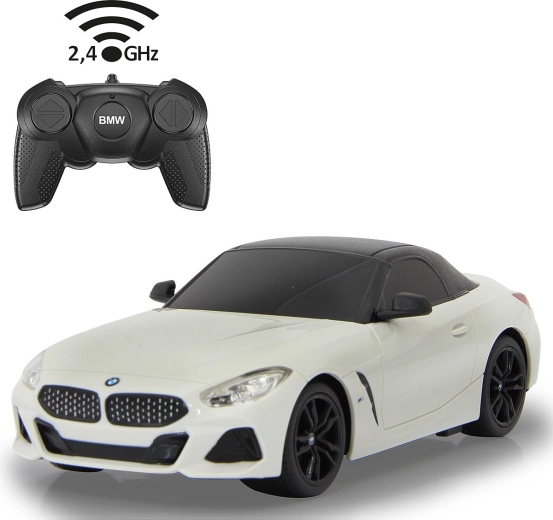 Jamara BMW Z4 roadster RC auto 1:24 bílé 2,4 GHz - 1 kus