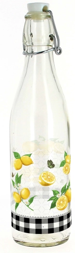 Lahev s patentním uzávěrem 1 l citron