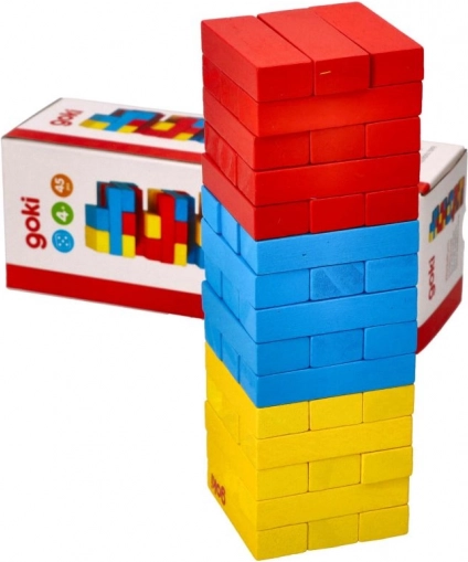 Goki balanční věž z dřeva