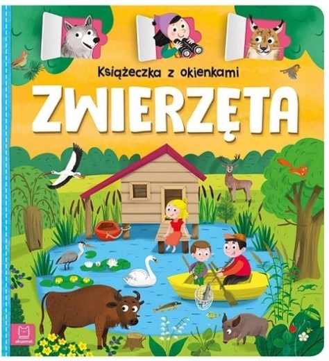 Knížka s okénky Zvířata