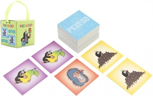 Pexeso Krtek v papírové krabičce