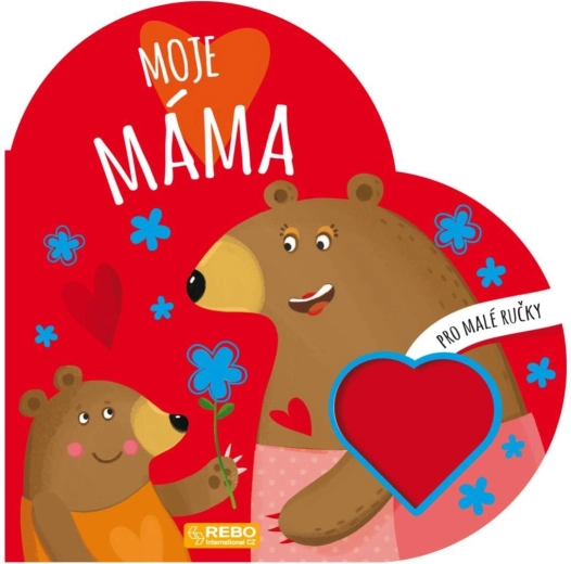 Knížka Moje máma pro děti 12m+, 20 × 20 cm