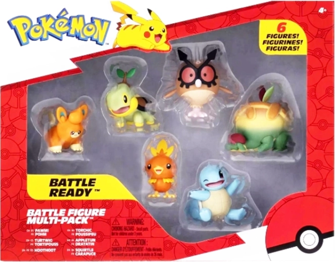 Pokémon sada 6 figurek