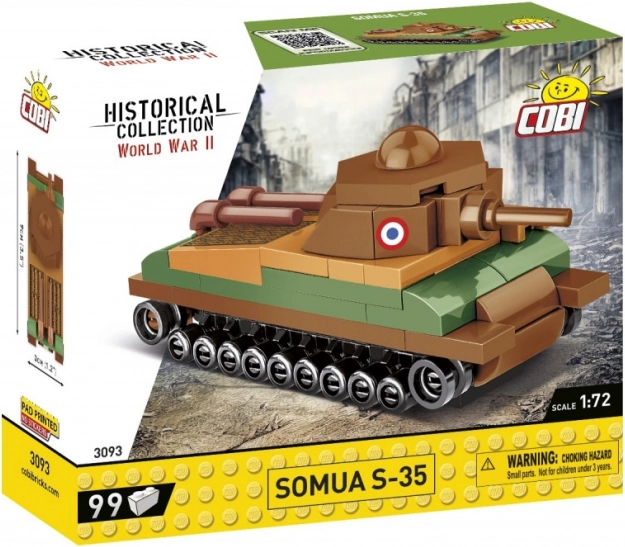 Stavebnice COBI Historical Collection Somua S-35 1:72