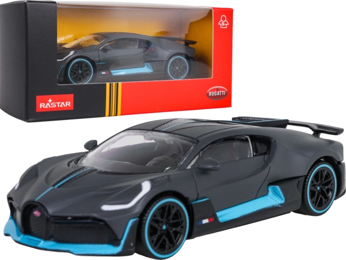 Kovový model auta Bugatti Divo RASTAR v měřítku 1:43