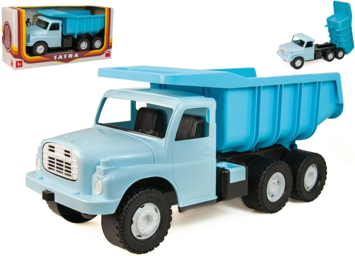 plastové auto Tatra 148 30 cm světle modré