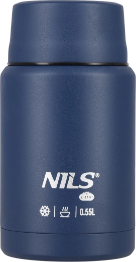 NILS Camp jídelní termoska na jídlo 550 ml modrá