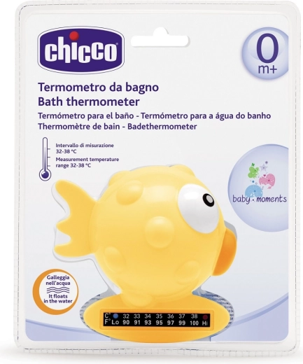 Chicco teploměr do vody rybka – oranžový