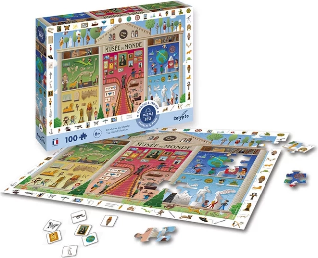 Sentosphere puzzle světové muzeum - 1 kus