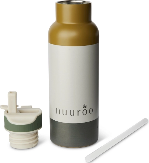 Nuuroo Conrad nerezová láhev 500 ml green mix