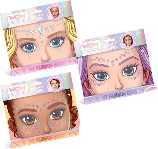 Sada na zdobení obličeje WOW