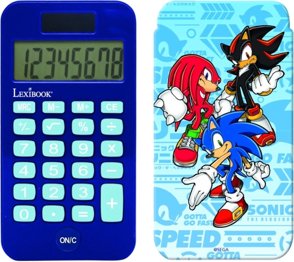 Lexibook kapesní kalkulačka SONIC pro děti