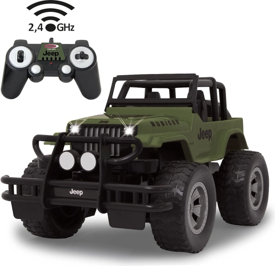 RC auto Jeep Wrangler Rubicon 1:14 olivově zelené
