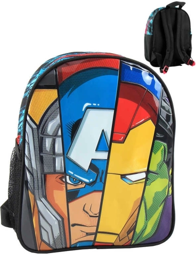 Dětský batoh Avengers 25 × 31 × 10 cm s držákem na nápoj