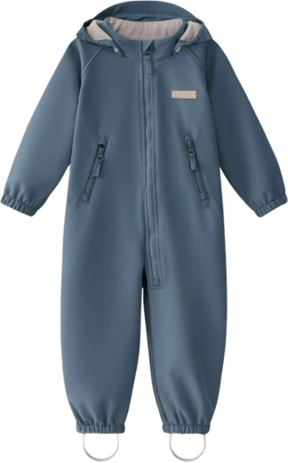Leokid softshellová kombinéza Lilo storm blue 92