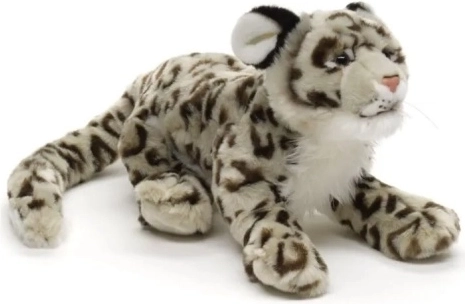 Plyšový sněžný leopard 40 cm eco-friendly