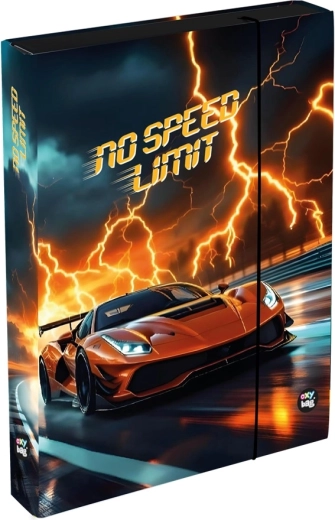 Box na sešity A5 Jumbo – auto motiv