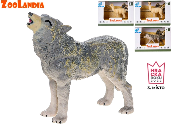Zoolandia plastová figurka lamy – zvířátko do ZOO