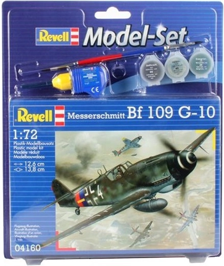 Modelset Messerschmitt Bf 109 1:72