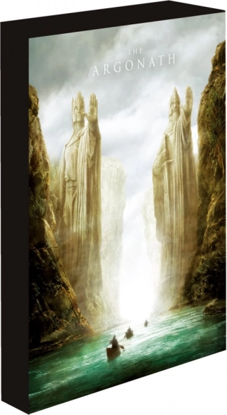 Svítící LED obraz Pán prstenů Argonath 30 × 40 cm