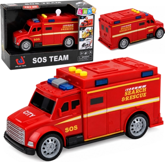 Záchranářské auto SOS Search & Rescue se světly a zvuky 15,5 cm - 1 kus