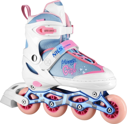 Inline brusle NILS Extreme Princess – Bílá (707526-6)