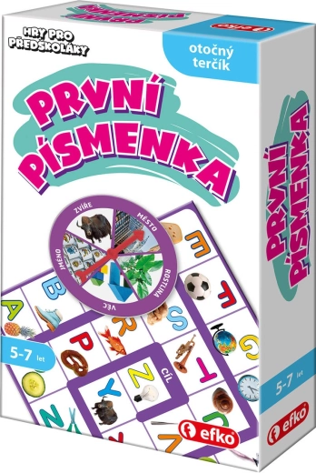 Efko první písmenka – hra pro předškoláky