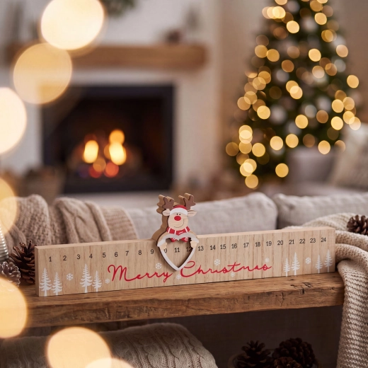Adventní kalendář „Merry Christmas“ se sobem