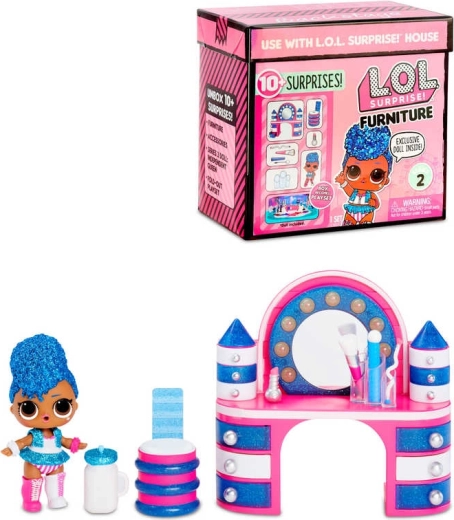 L.O.L. Surprise! furniture divadelní sada s panenkou a doplňky
