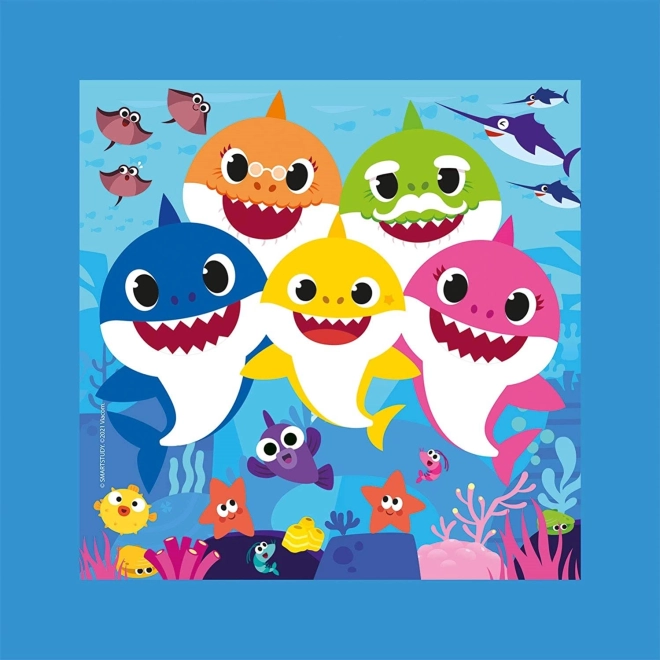 Puzzle Clementoni Frame Me Up Baby Shark 60 dílků
