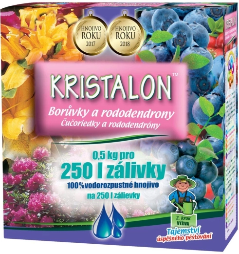 Kristalon hnojivo pro borůvky a rododendrony 0,5 kg