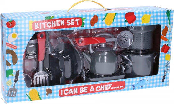 Dětská sada nádobí pro malou hospodyňku