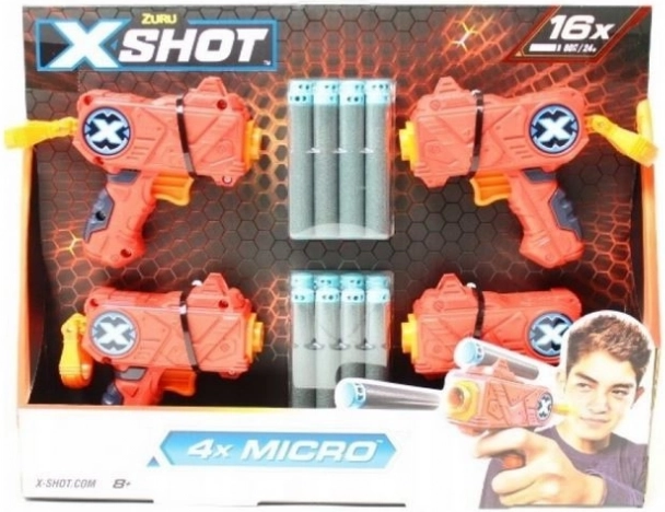 Sada odpalovačů Excel Micro 4-balíček 16 šipek